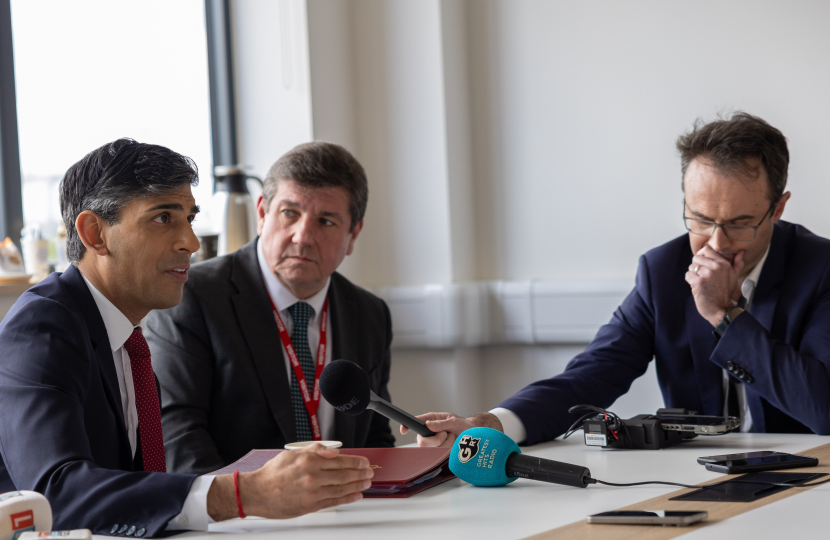 Stephen and Rishi are interviewed by Simon Dedman of the BBC.