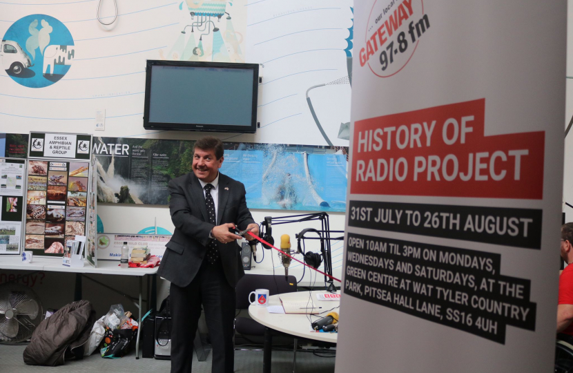 Stephen opens the History of Radio Project.