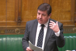 Stephen speaking in the Commons.